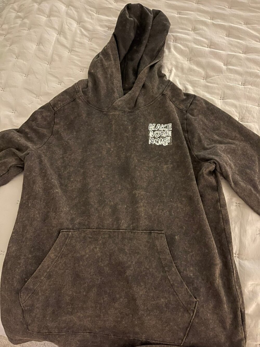 DSG Acid Wash Graphic Hoodie Youth L (14/16)